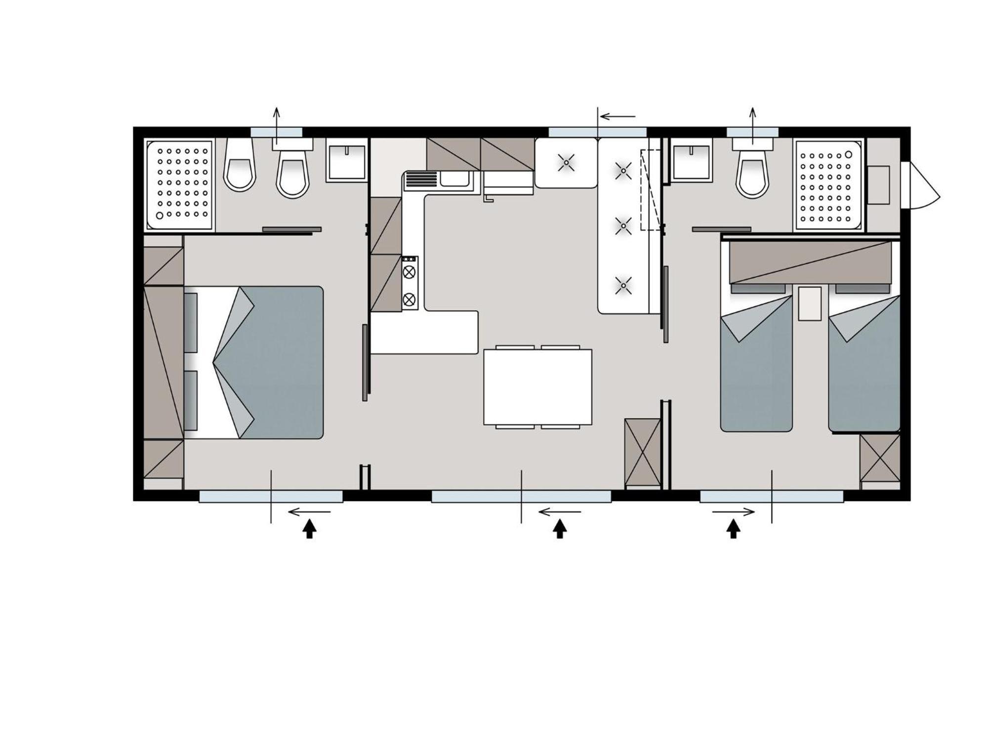 Casa vacanze Mobile Homes Rosmarin In Strasko, Novaglia